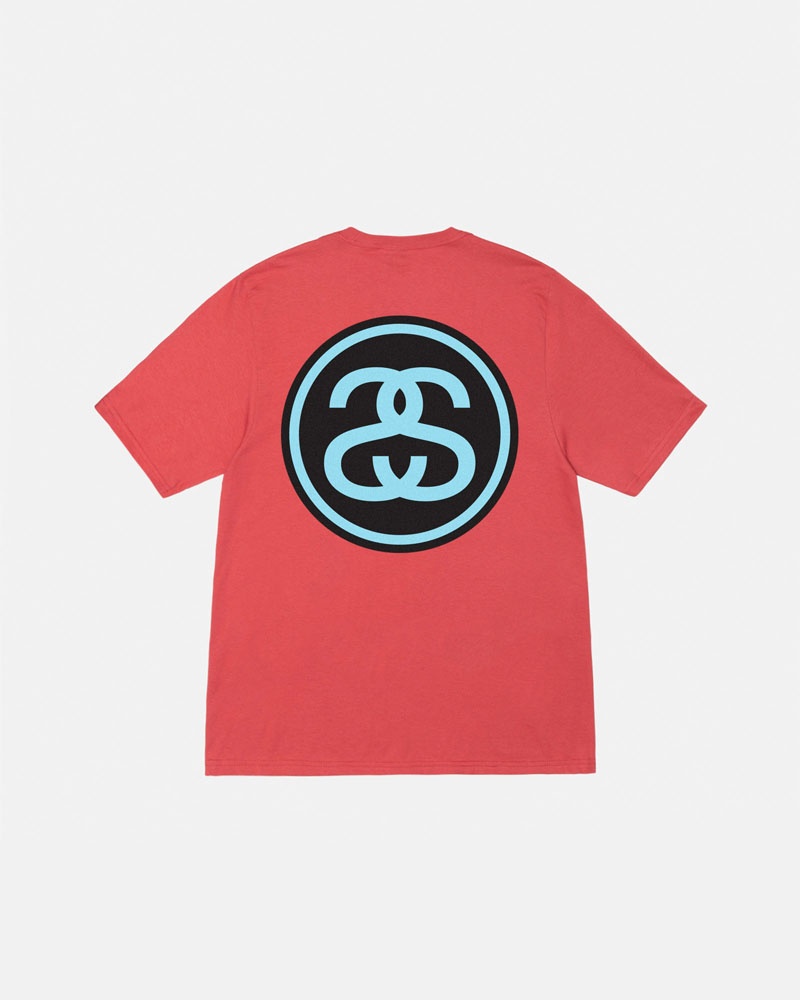 T Shirts Stussy SS-Link Rouge | CTQ-34255353