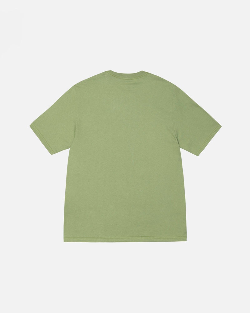 T Shirts Stussy Lucha Vert | FLQ-65009531