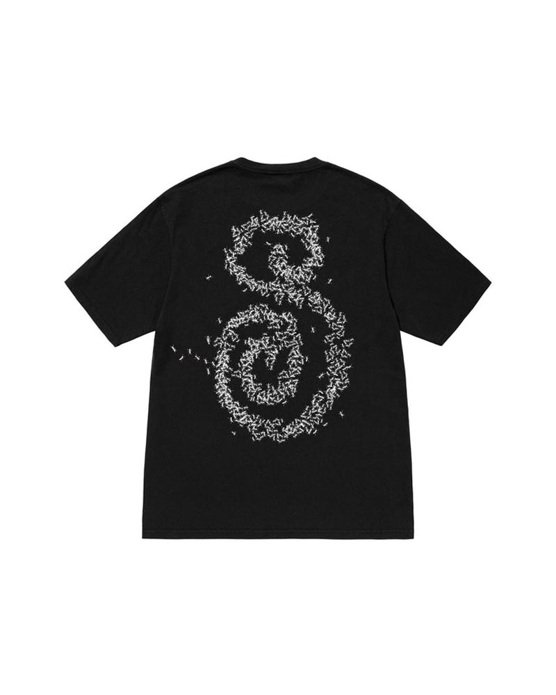 T Shirts Stussy Ants Pigment Dyed Noir | DDO-64296869