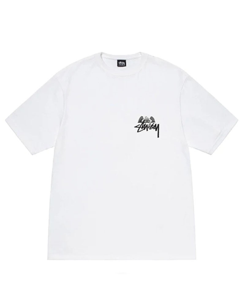 T Shirts Stussy Angel Blanche | XLF-80696711