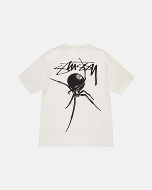 T Shirts Stussy Arachnid Pigment Dyed Blanche | POG-98592479