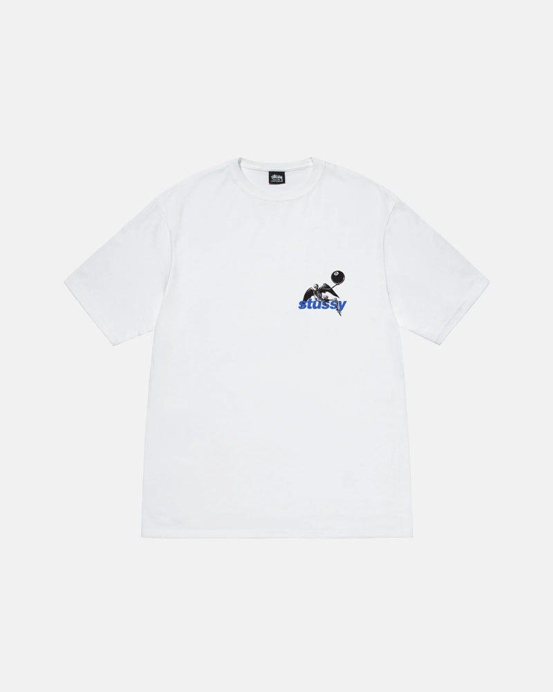 T Shirts Stussy Apocalypse Blanche | SEM-11042400