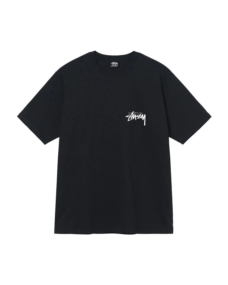 T Shirts Stussy Fuzzy Dice Noir | SNO-15980900