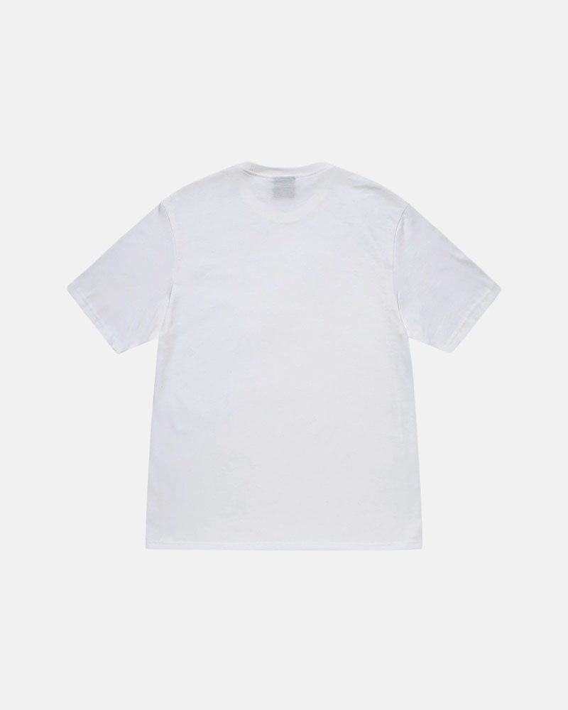 T Shirts Stussy Ladybug Blanche | UOQ-96030056