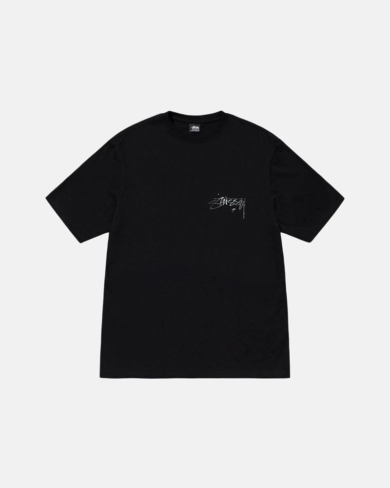 T Shirts Stussy Mercury Noir | NAM-39027124