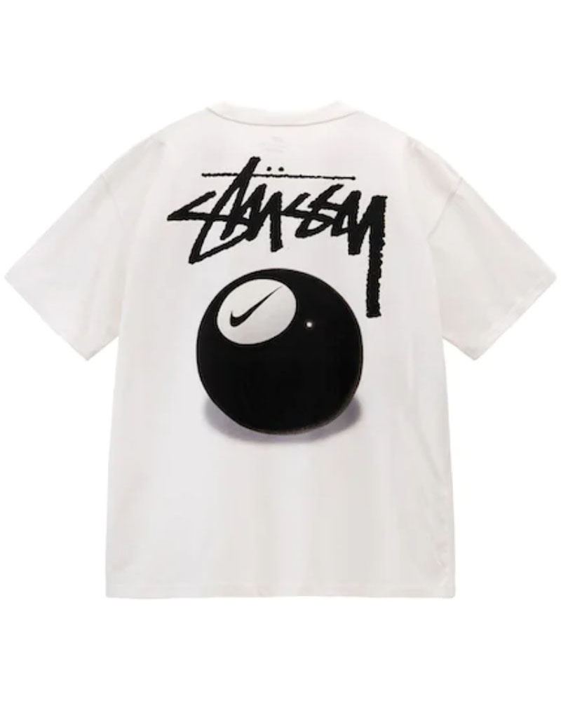 T Shirts Stussy Nike X 8 Ball Blanche | AUT-91727236