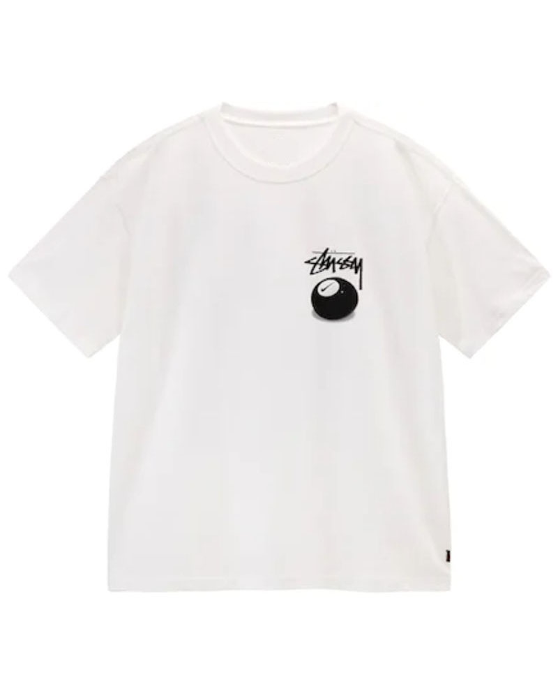 T Shirts Stussy Nike X 8 Ball Blanche | AUT-91727236