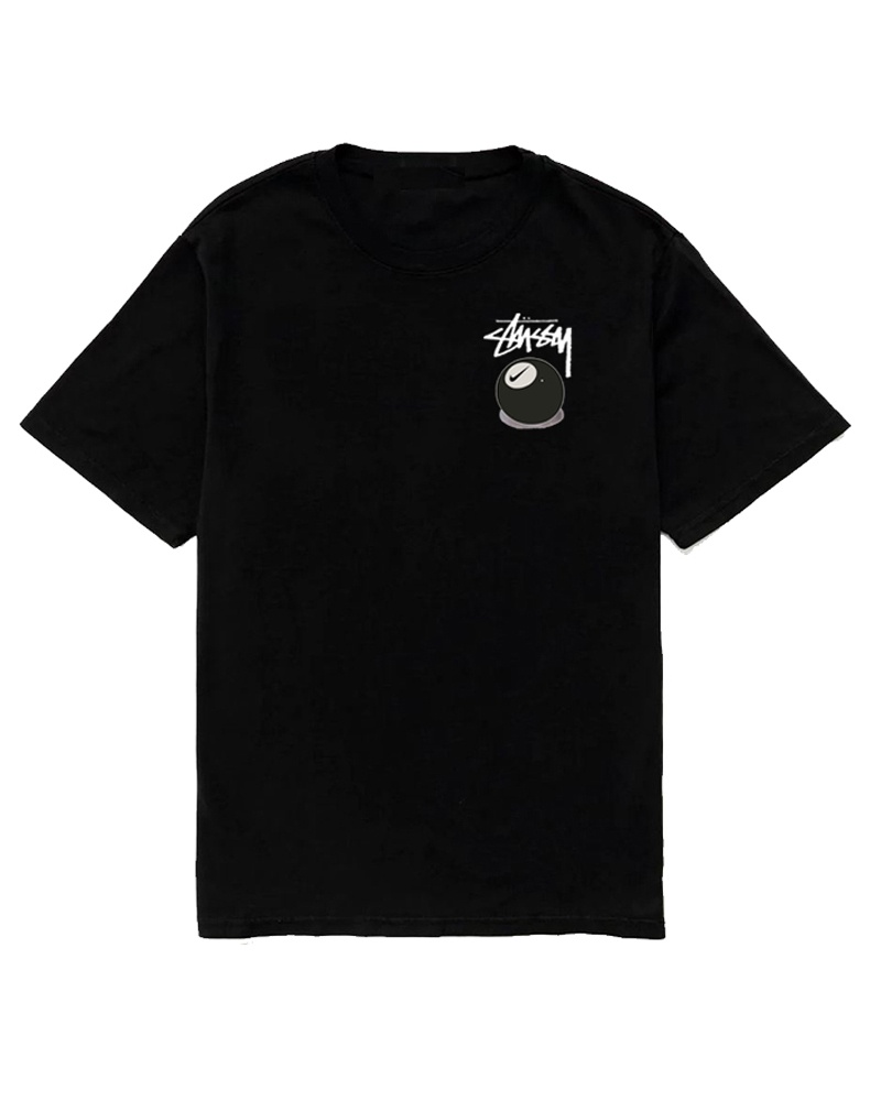 T Shirts Stussy Nike X 8 Ball Noir | RTY-04137124