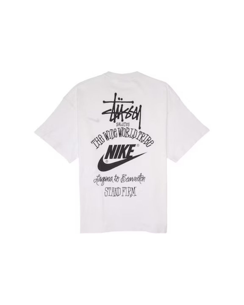 T Shirts Stussy Nike X The Larges World Tribe Blanche | ZTY-37106262