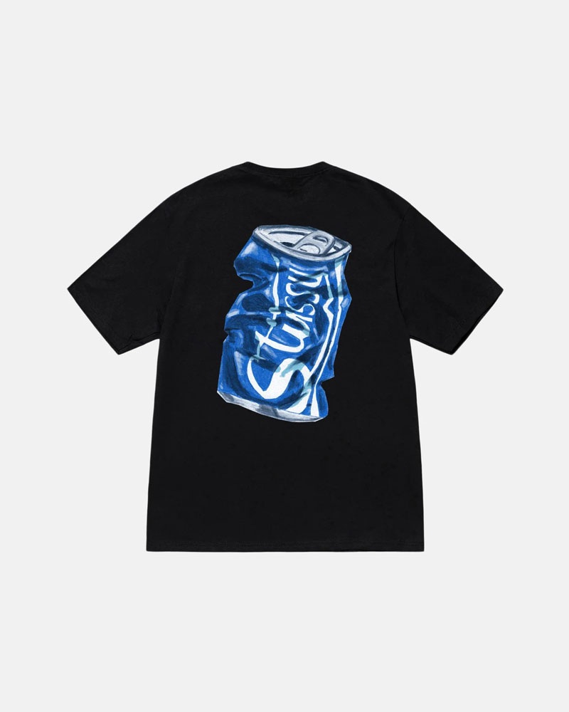 T Shirts Stussy Soda Can Noir | FTO-91304899