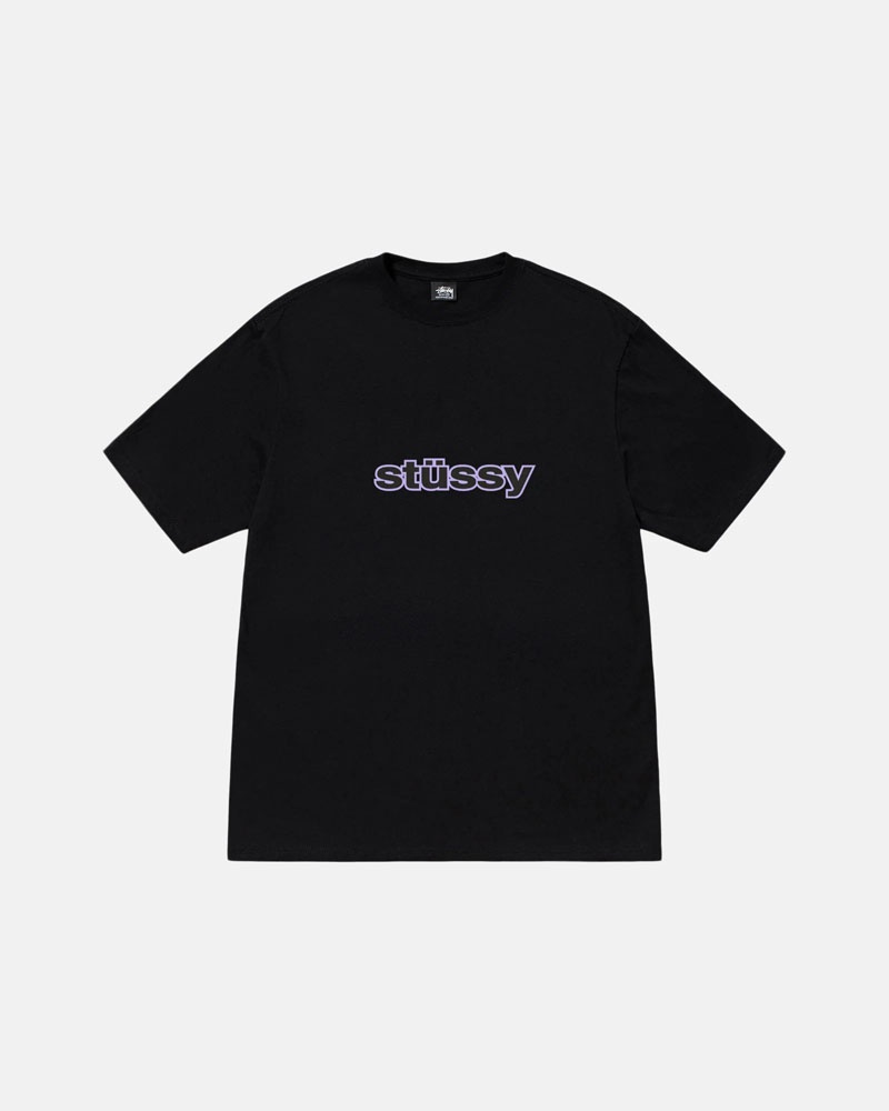 T Shirts Stussy SS-Link Noir | YQV-66105055