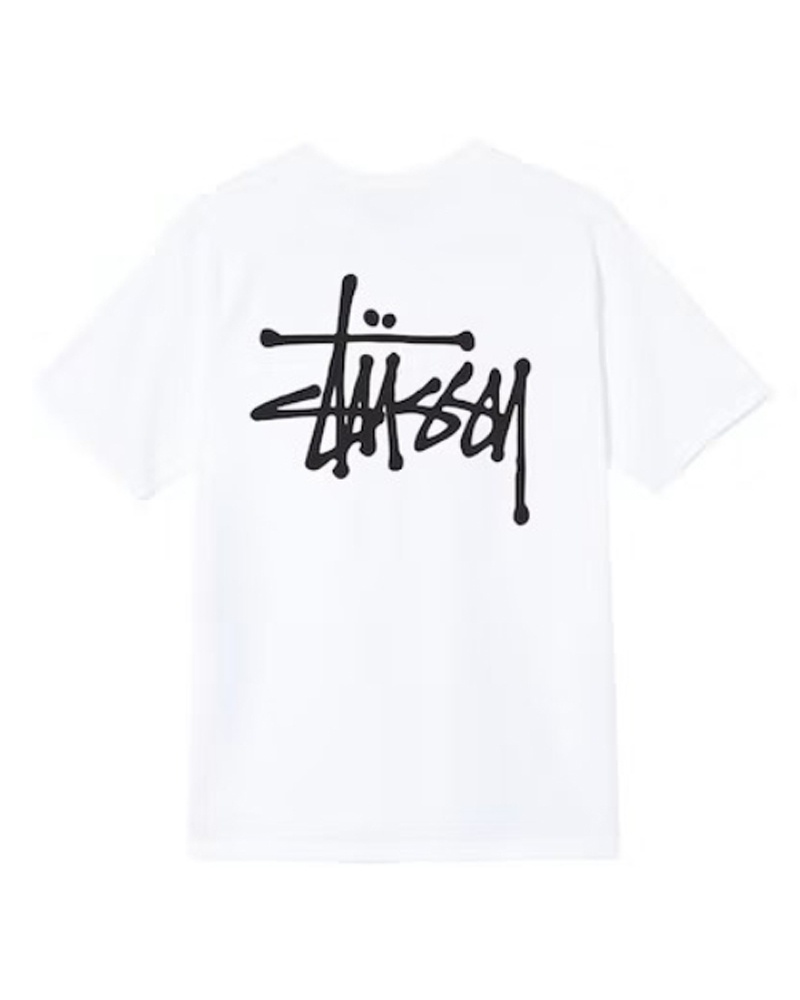 T Shirts Stussy Basic Blanche | CPK-44081891