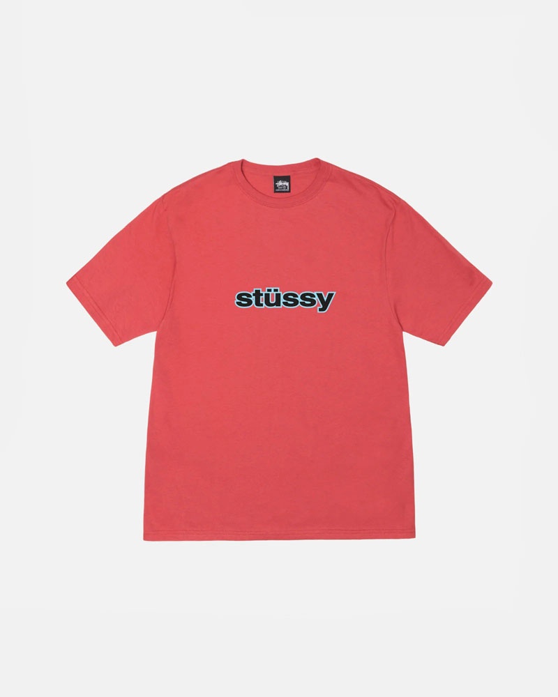 T Shirts Stussy SS-Link Rouge | ITK-11971766