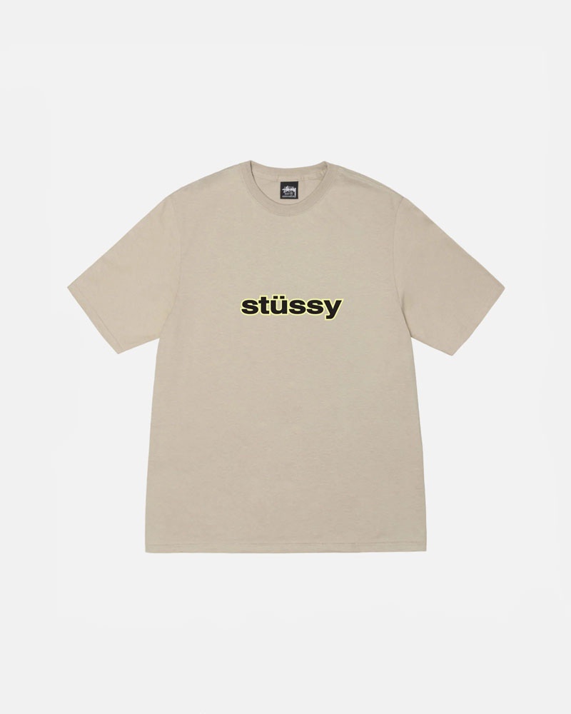 T Shirts Stussy SS-Link Kaki | RQC-52072642