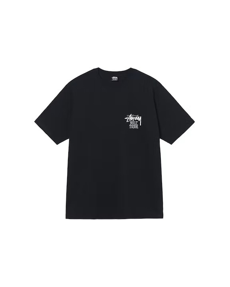 T Shirts Stussy Built Tough Noir | OIF-45092295