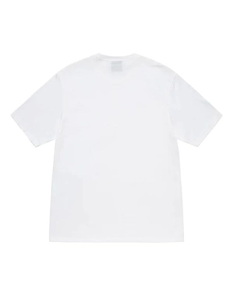 T Shirts Stussy SS Link Blanche | FBR-47535342