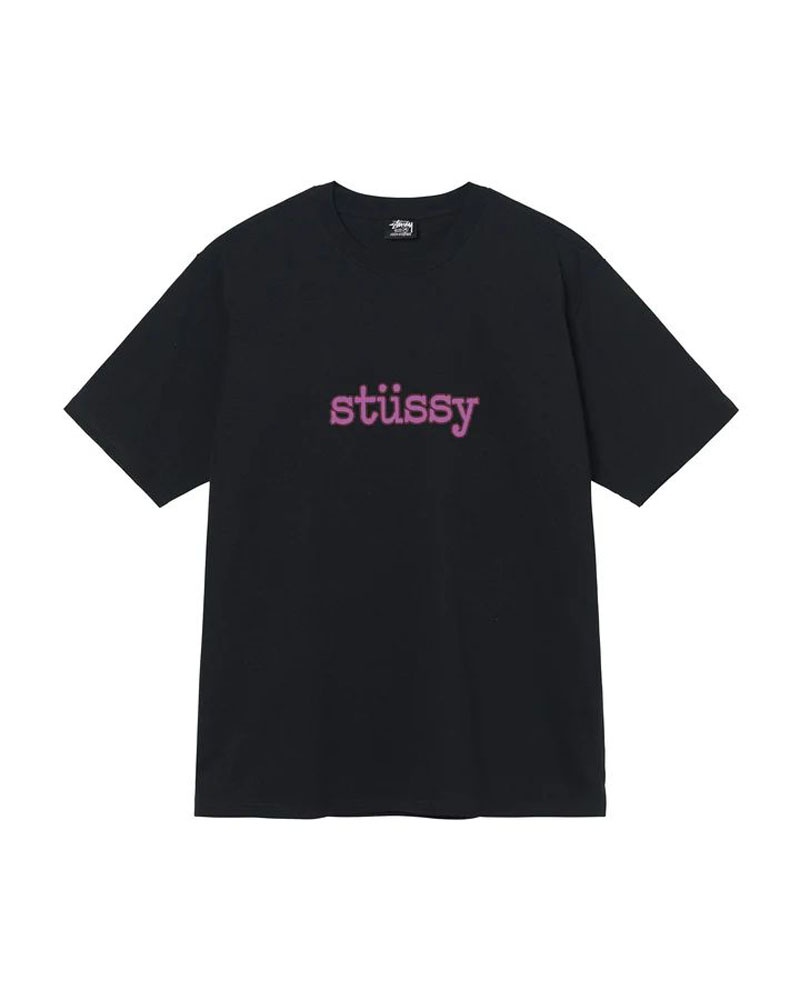 T Shirts Stussy Typewriter Noir | GDI-30889753