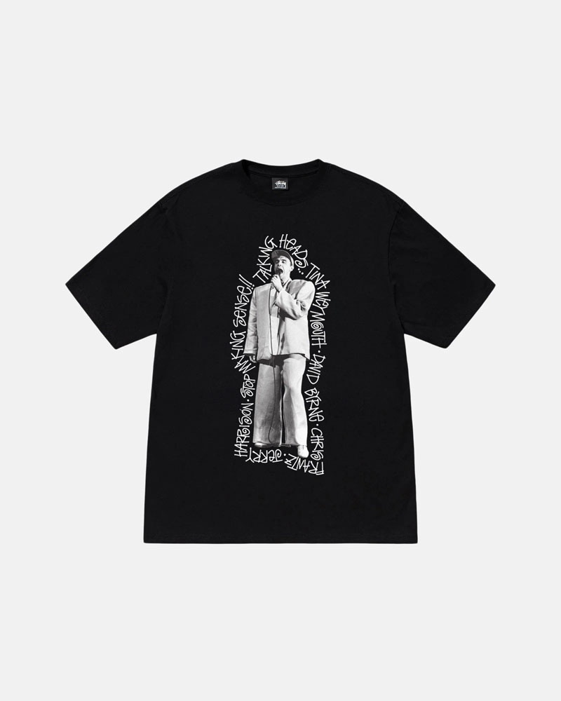 T Shirts Stussy Talking Heads Stop Making Sense Noir | DLN-39904291