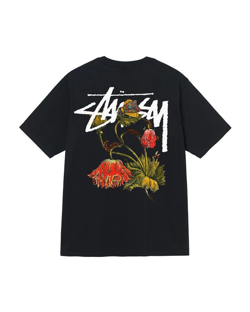 T Shirts Stussy Withered Flower Fleur | ILH-14177779