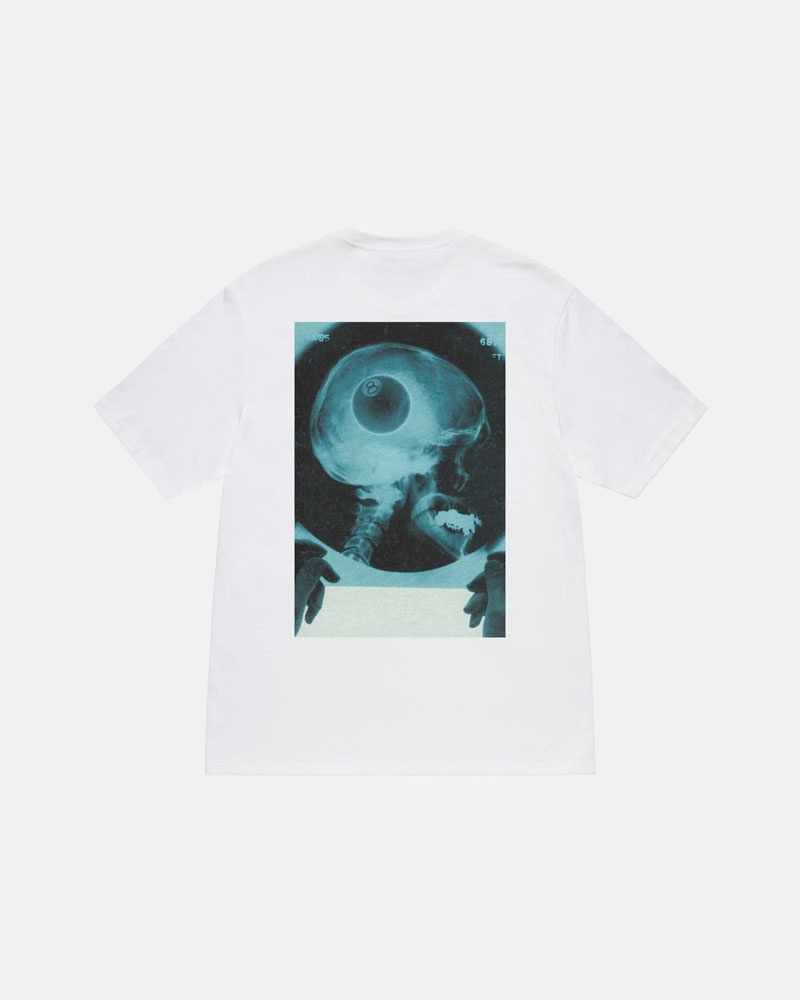 T Shirts Stussy X-Ray Blanche | HAF-96295110