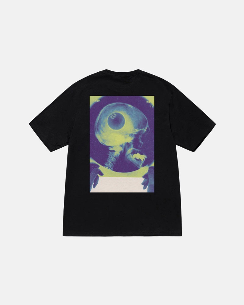 T Shirts Stussy X-Ray Noir | RQT-88145872