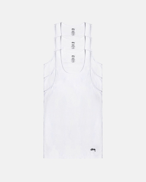 Debardeur Stussy Undershirts Blanche | NYA-25581394