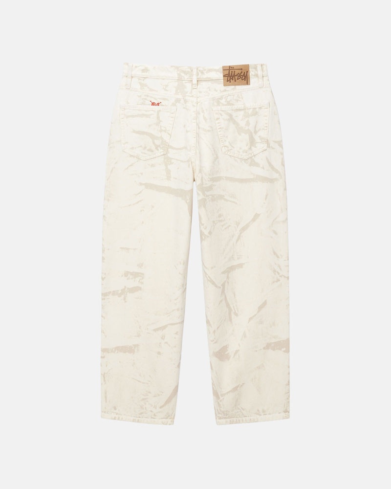 Jean Stussy Big OL' Jean Distressed Tela Kaki | GVH-44657440