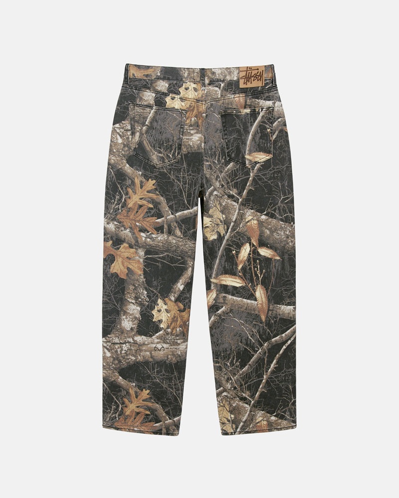 Jean Stussy Big OL' Jean Realtree Edge Noir | YHW-67648631