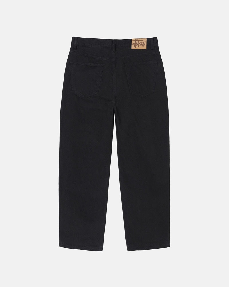 Jean Stussy Big OL' Jean Overdyed Noir | CSO-74387260