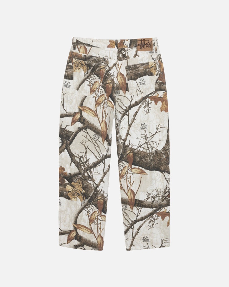 Jean Stussy Big OL' Jean Realtree Edge Blanche | NOY-69627390