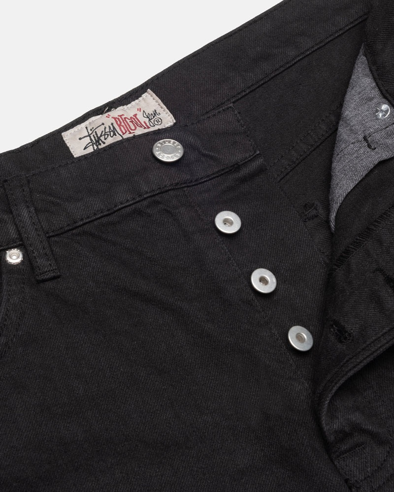 Jean Stussy Big OL' Jean Overdyed Noir | CSO-74387260