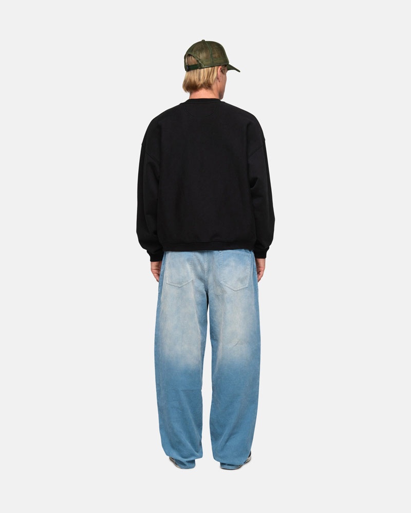 Jean Stussy Big OL' Jean Faded Corduroy Bleu | TWA-00727940