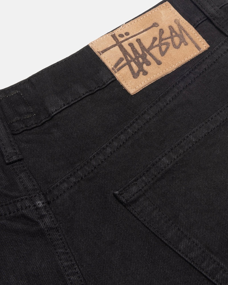 Jean Stussy Big OL' Jean Overdyed Noir | CSO-74387260