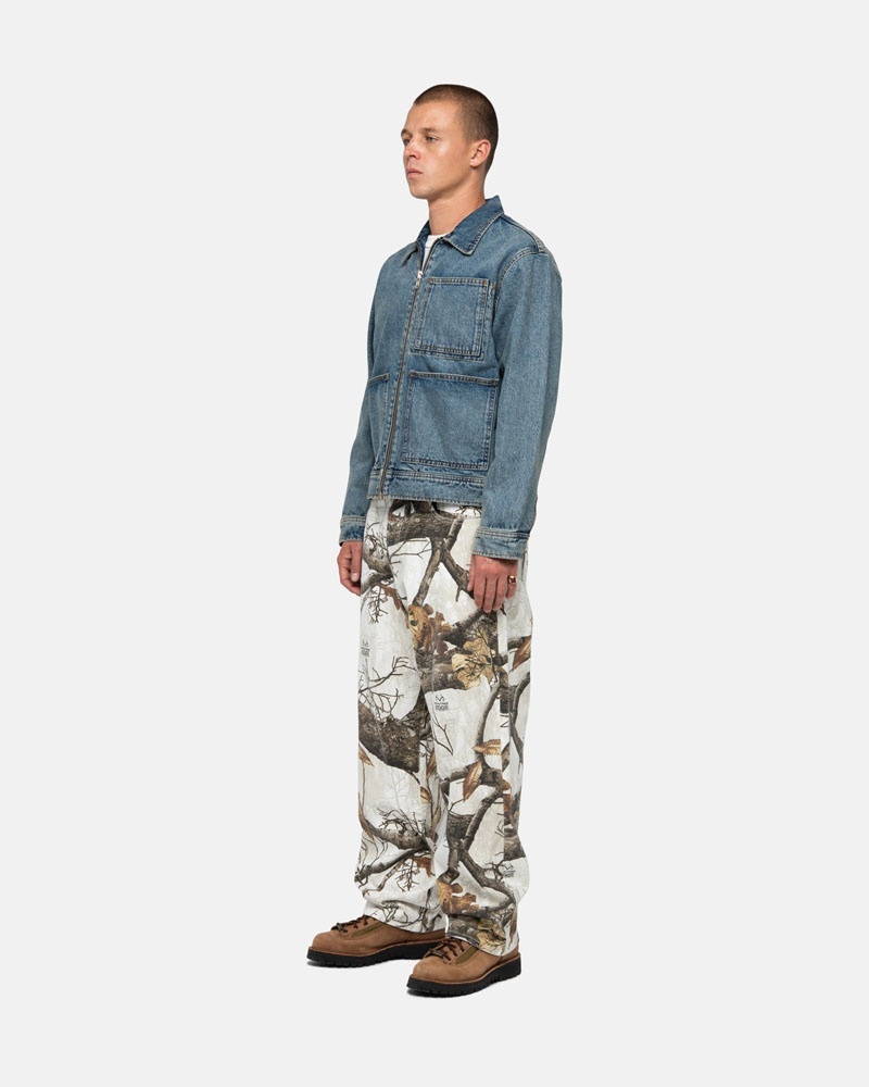 Jean Stussy Big OL' Jean Realtree Edge Blanche | NOY-69627390