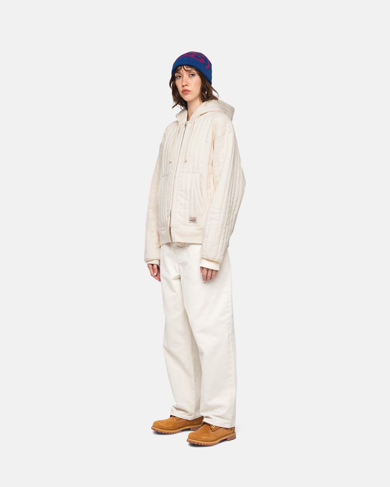 Jean Stussy Big OL' Jean Washed Tela Beige | TBS-51397753