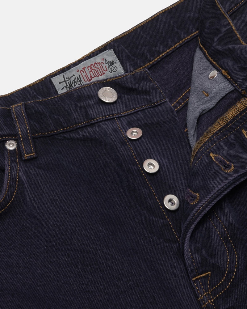 Jean Stussy Classiche Jean Denim Bleu | QOZ-72234244