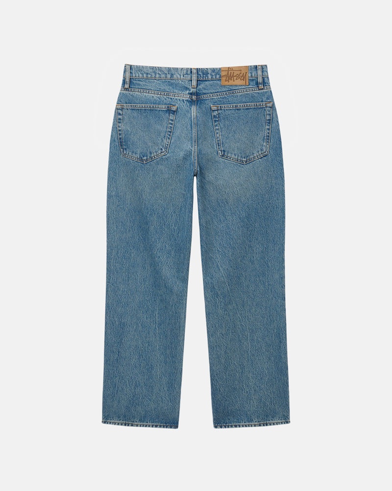 Jean Stussy Classiche Jean Denim Bleu | FKF-48980047