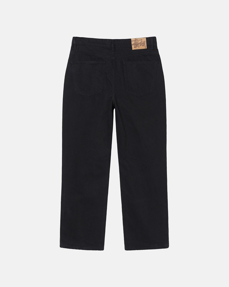 Jean Stussy Classiche Jean Overdyed Noir | HDH-18177215