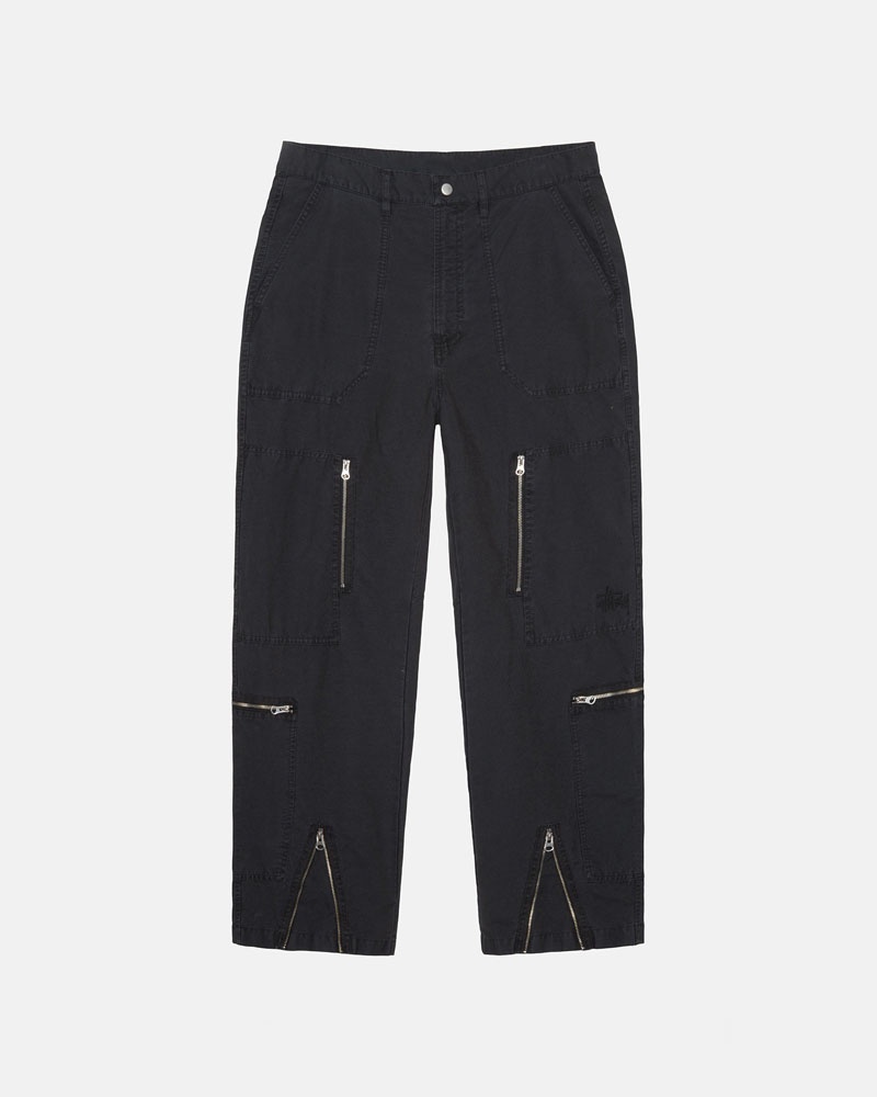 Pantalon Stussy Nyco Flight Noir | PVP-25578422