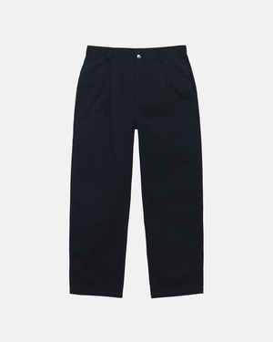 Pantalon Stussy Workgear Trouser Twill Noir | SLN-36014087