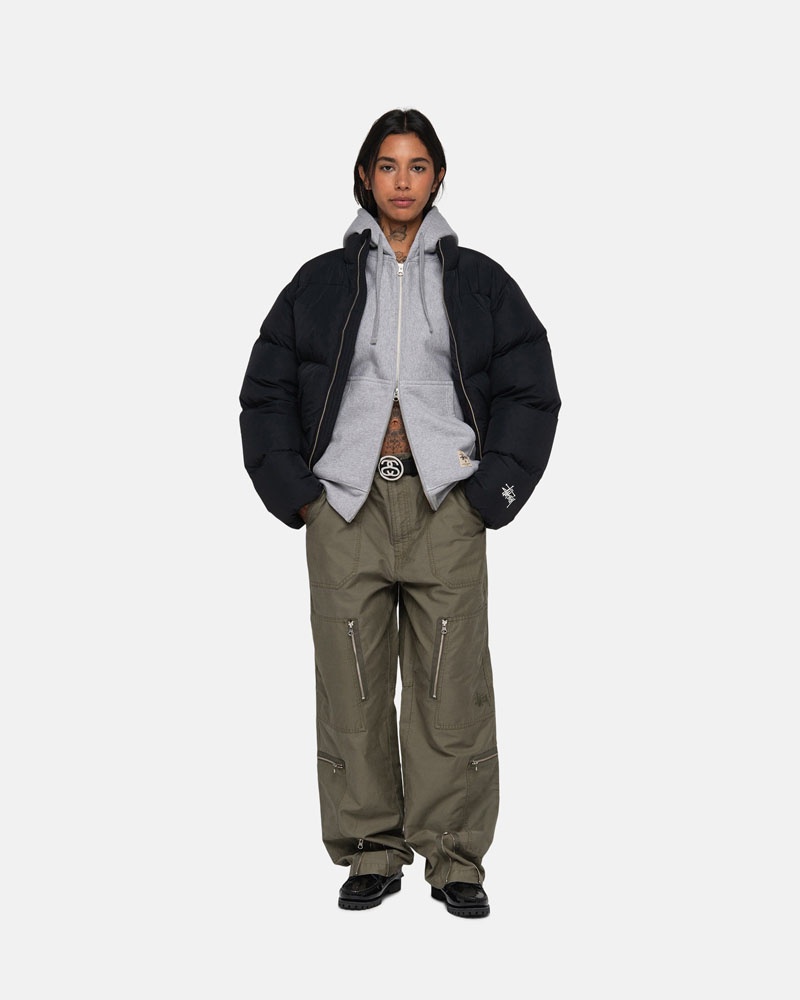 Pantalon Stussy Nyco Flight Vert Olive | PNW-78901266