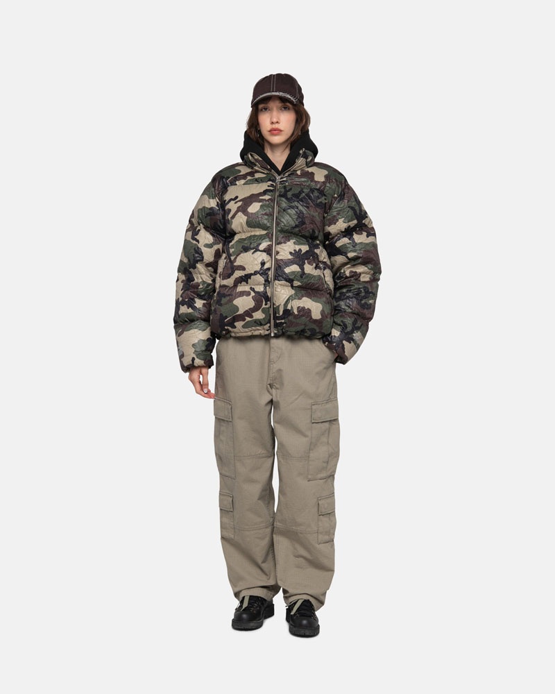 Pantalon Stussy Surplus Cargo Ripstop Vert Olive | LPX-97177594