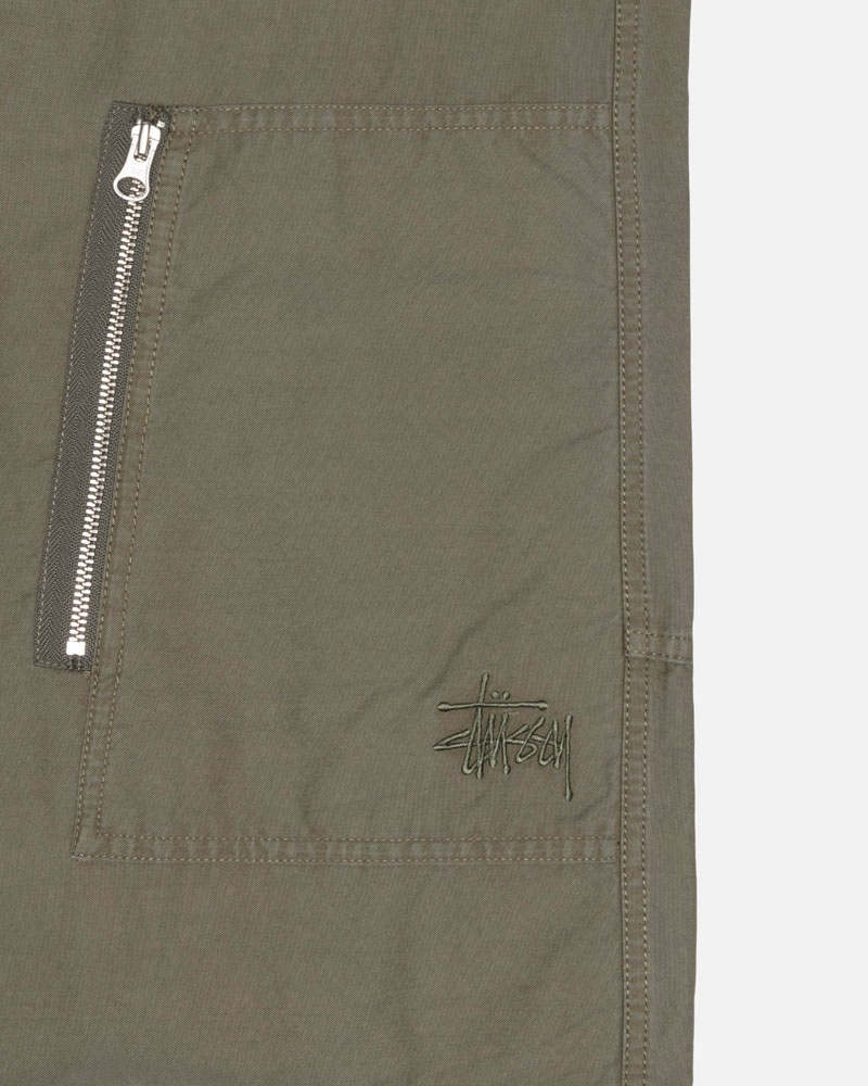 Pantalon Stussy Nyco Flight Vert Olive | PNW-78901266