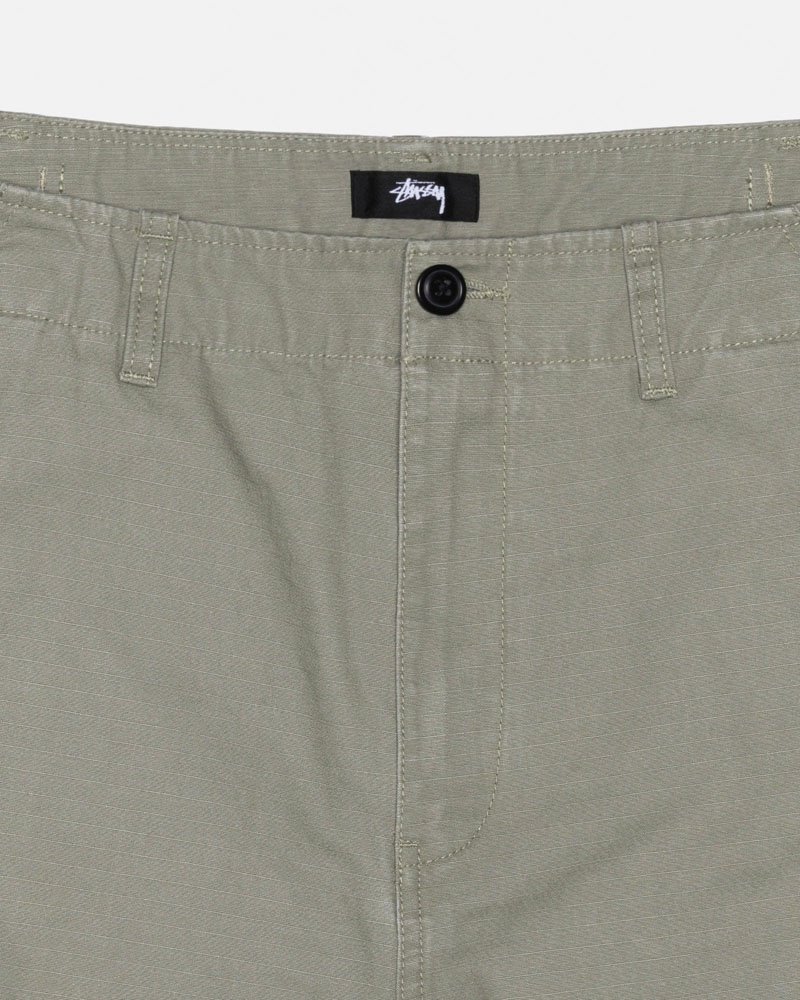 Pantalon Stussy Surplus Cargo Ripstop Vert Olive | LPX-97177594