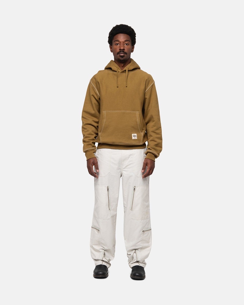 Pantalon Stussy Nyco Flight Blanche | ZOK-19324570