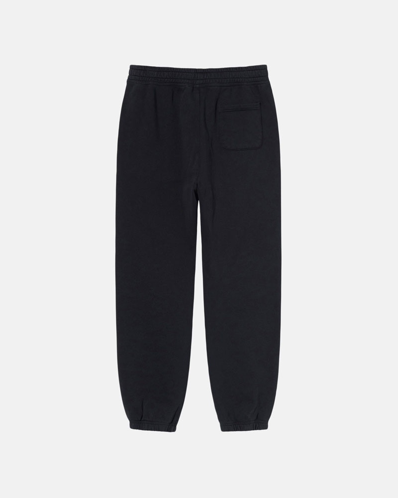 Pantalon Survêtement Stussy Stock Logo Noir | THV-05574608