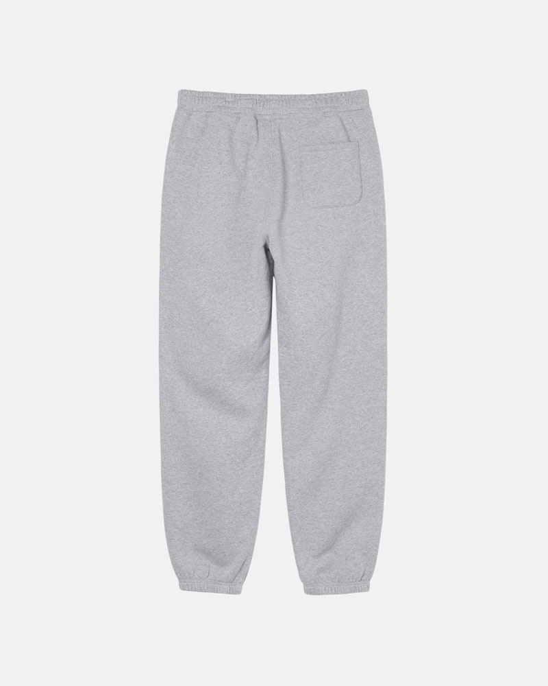 Pantalon Survêtement Stussy Stock Logo Grise | SEF-05419148