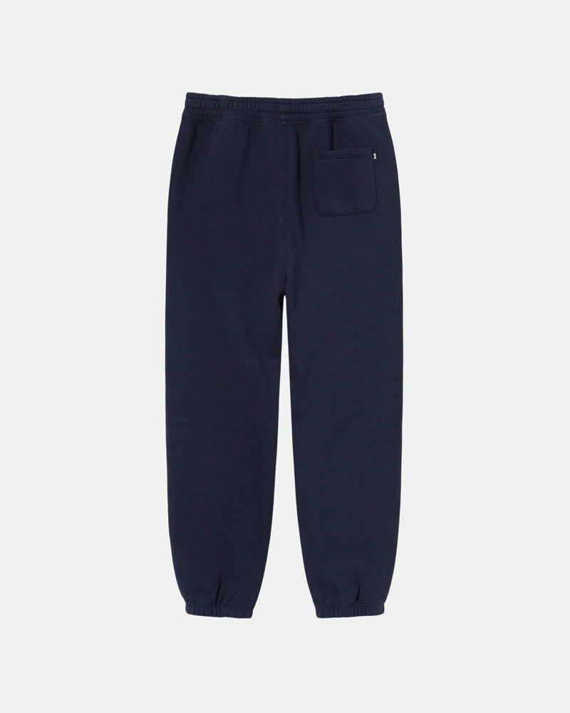 Pantalon Survêtement Stussy Stock Logo Bleu Marine | ZSR-19936333