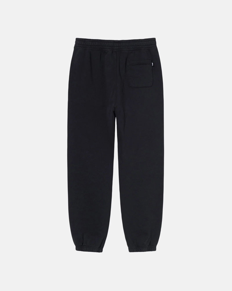 Pantalon Survêtement Stussy Overdyed Stock Logo Noir | TXX-00990239