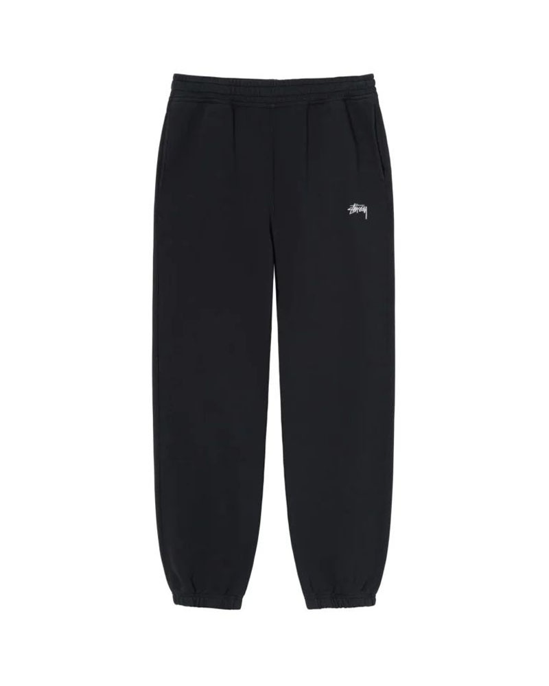 Pantalon Survêtement Stussy Stock Logo Noir | VLS-97897792